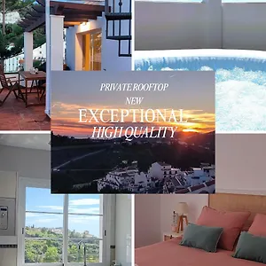 Appartement Penthouse With Hot Tub And Air Conditioning Offering Breathtaking Panoramic Mountain And Sea Views Spanje